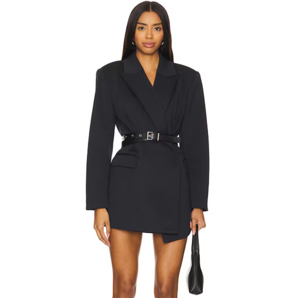 Lovers + Friends Mischa Blazer Dress – Black – Size S – NWT